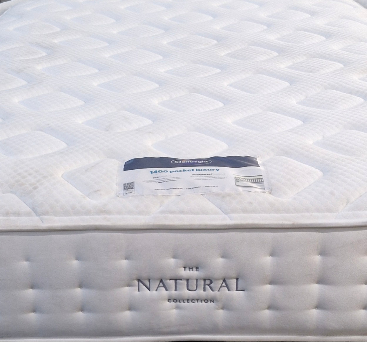 Silentnight Elite Allegro Natural 1400 Mattress- Double (Refurbished)