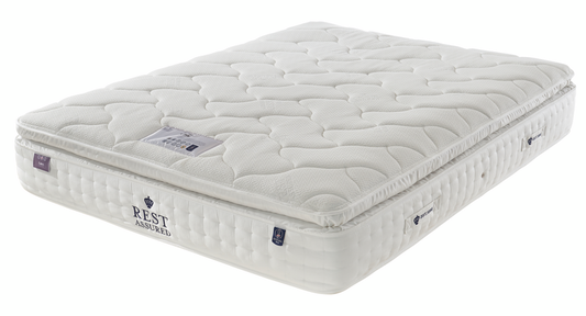 Rest Assured Glade 1600 Pocket Latex Pillowtop Mattress - King Size